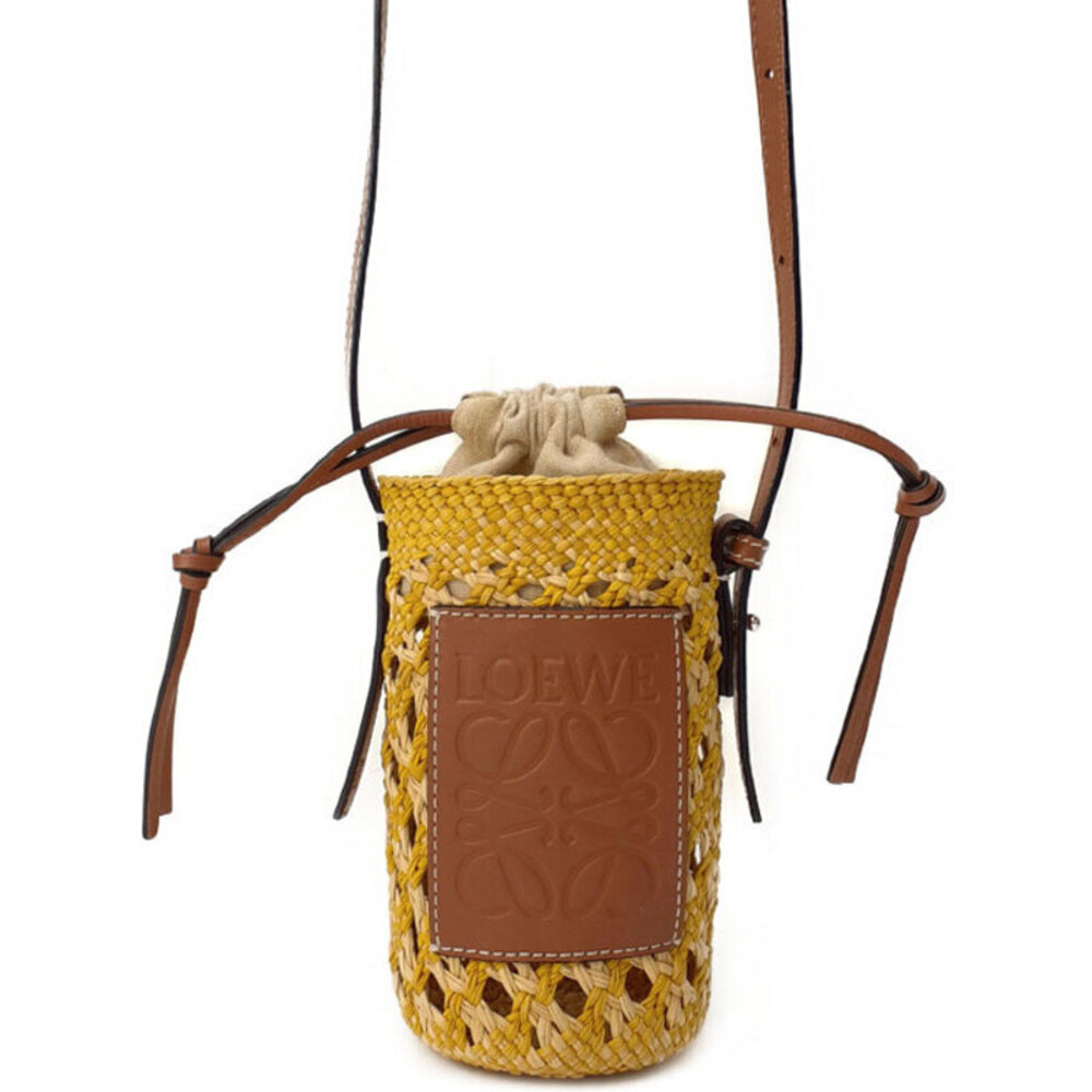 Loewe Paula' Ibiza Cylinder Pocket crossbody bag Brown